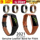 For Fitbit Charge 4 3 2 Leather Watch Band Strap Wristband Bracelet Replacement