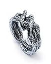 MEENAZ Rings for Men Boys girls dragon claw rings for men adjustable animal rings Punk Vintage Jewelry Biker Ring Stainless Steel Rings gothic Fashion gift Silver Oxidised Metal Rings for Women -159