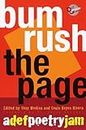Bum Rush the Page: A Def Poetry Jam (Wheeler Large Print Book Series)