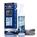 MiracleSpray for Electronics Cleaning, Safe Multisurface Cleaner for Any TV, Phone, Monitor, Keyboard, Screen, Computer, Includes Microfiber Towel - 8 Ounce Kit