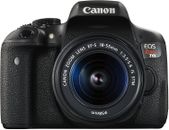 Canon EOS Rebel T6i 24.2MP Digital SLR Camera + 18-55mm Lens
