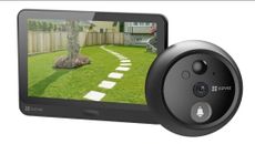 EZVIZ HP4 Video Spioncino con Doorbell senza fili, Visione a 155°, 1080p (4,3")