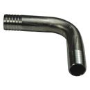 DIXON 1770606SS Barbed Hose Fitting,Hose ID 3/8",N/A