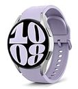 MoKo Bracelet Compatible avec Samsung Galaxy Watch 6/5/4 40mm 44mm/6 Classic 43mm 47mm/Watch 5 Pro 45mm/Watch 4 Classic 42mm 46mm, Bracelet Sport de Remplacement en Silicone, Violet