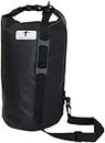 Red Loon Dry Bag - schwarzer Packsack 10 Liter, Seesack Packtasche LKW-Plane wasserdicht reißfest