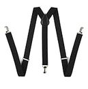 bilAnca� Black color suspenders belts stylish for kids/boys/girls/baby (Above 10 Years)