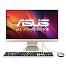 ASUS Vivo AiO V222, 4 core Intel Pentium Silver J5040, 21.5" (54.61cm), All-in-One Desktop (8GB/256GB SSD/Win11/1Year McAfee Security/Wired Keyboard & Mouse Included/Black/4.8 kg), V222GAK-BA034W