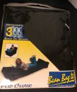 New Bean Bag It! U-Fill Bean Bag System Black Flip Chair Only!!