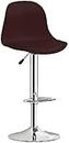Enosilla REVOLVING Brown Height Adjustable BAR Stool/Kitchen Chair Suitable for Kitchen, Cafeteria, Dining, Office,Shops (Brown)