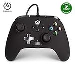 PowerA (Refurbished) Powera Enhanced Wired Gaming Controller For Xbox Series X/S And Xbox One, Black (Officially Licensed)