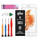 GOBAT Replacement for iPhone 6 Battery,1810mAh High Capacity Battery for iPhone 6 Model A1586 A1589 A1549 with Replacement Tool Kits