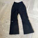Kjus Little Girls Black Carpa Ski Snow Pants EU Size 128 U.S. 8 EUC (6-8) $249