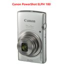 Canon PowerShot ELPH 180 20MP Digital Camera - Silver - 95% New Fast Shipping