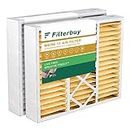 Filterbuy 16x20x5 Air Filter MERV 11 (2-Pack), Pleated Replacement HVAC AC Furnace Filters for Honeywell FC100A1003 (Actual Size: 15.38" x 19.75" x 4.38")