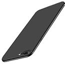 Compatible with iphone 7 plus, iphone 8 plus Case, Gueche Premium Flexible Thin Cover Shock Proof with Drop Protection Coque Funda Cover for 7 Plus, Basic Phone Case. 5.5 Inch Black
