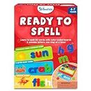 Skillmatics Preschool Learning Activity - Ready to Spell, Stage-Based Learning to Improve Vocabulary & Spelling, Educational Toy, Gifts for Boys & Girls Ages 4, 5, 6, 7