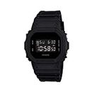 G-SHOCK DW5600BB-1D Mens Black Digital Watch with Black Band