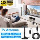 Smart 4K HDTV Digital TV Antenna Indoor Aerial HD Freeview and Signal Amplified