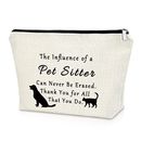 Pet Sitter Gifts Pet Lover Gifts Makeup Bag Dog Cat Lover Gifts for Women App...