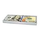 Scratch Cash 100 x $ 100 Dollars Argent pour Jouer (taille Réelle)