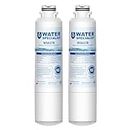 Waterspecialist NSF 53&42 Certified DA29-00020B Refrigerator Water Filter, for Samsung HAF-CIN, HAF-CIN/EXP, DA29-00020A/B, DA97-08006A, DA2900020B, RF28HMEDBSR, RF4287HARS (Pack of 2)