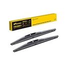 RaidBee (2 Pack)Rear Wiper Blade, 10 inch Back Windshield Wiper Blades,Compatible for Honda HRV 2022-2016, Outlander Sport 2022-2011 Automotive Replacement Windshield Wiper Blades(H250/10-B)