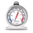 Oven Thermometer 50-300°C/100-600°F, Oven Grill Fry Chef Smoker Thermometer Instant Read Stainless Steel Thermometer Kitchen Cooking Thermometer