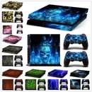 9 Customized  Cover For PS4 Console &Controller Skins Vinyl Sticker Decal