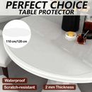 Tischfolie 2mm PVC Tischdecke Schutzfolie Tischschutz mehrere Auswahl vidaXL