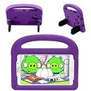 Kids Case for Samsung Galaxy Tab E 8.0" T377A T377V T377P, Lightweight Shockproof Kid-Proof Cover with Handle Stand for Samsung Galaxy Tab E 8.0" T377A T377V T377P (Purple)