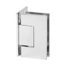 M&F Home solution Wall To Glass Offset Back Plate Hinge | 4 H x 2.25 W in | Wayfair OSH200CH