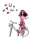WOW Toys - Delivering Joys of Life|| Beautiful Long Hair Bicycle Doll Play Set for Girls with Make-Up Accessories, Multicolour