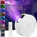 LED Star Projector, Star Lights Projector with Remote Control/Voice Control/Timer Function, Star Projector with 30 Lighting Modes for Kids Baby Adults Bedroom/Room Decor/Party/Gift