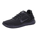 Nike Free Rn 2018 Sz 9 Mens Running Black/Anthracite Shoes