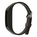 Adjustable Lightweight Durable Dirt Resistant Silicone Wrist Band Strap FIT for Fitbit Alta Black