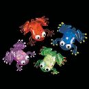 Flashing Squishy Frogs With Beads, Toys, 12 Pieces