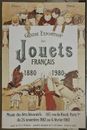 Jouets Français 1880 - 1980	1982 Affiche Originale Exposition	Enfance