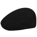 KANGOL Tropic 507 Ivy Cap Men's Flat Driving Hat Vintage Summer - Black