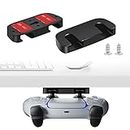 Newseego Under Desk Controller Mount Compatible for PS5 & PS4, 2 Pack Table Controller Holder Stand Sturdy Space Saving Tidy Controller Storage Holder Gaming Accessories for PS5/PS4 - Black