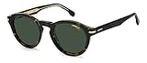CARRERA Unisex Non-Polarized UV protected Green Lens Glass Panto Sunglasses 205827