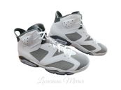 Nike Air Jordan CT8529-100 Mens Retro 6 White Cool Grey Sneaker Shoes Sz 18 NWOB