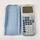 Texas Instruments TI-84 Plus Graphing Calculator Blue With Cover