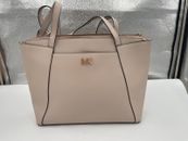 Michael Kors Women Large Leather Satchel Shoulder Bag Tote Purse Handbag PInk MK