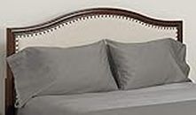 MyPillow Pillowcase, Cotton, Dark Gray, Standard/Queen Pillow Case Set
