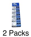 2 Packs Of 5 LiCB CR2032 Lithium Button Coin Battery Ultra High Capacity Car Fob