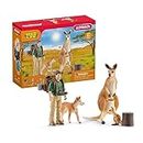 Schleich Wild Life 9-Piece Australian Animal Toy Playset for Boys and Girls Ages 3+, Outback Adventure