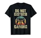 Funny Video Gamer Shirt Do Not Disturb I'm Gaming T-Shirt