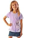 Disney T-Shirt Frozen 2 Girls | Elsa Lilac Top | Merce per Bambini 4-5 Anni