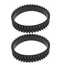 OTOTEC 2Pcs Anti Slip Wheel Tires Skin Replacement Compatible with Eufy RoboVac 11S/ 11S MAX/ 15T/ 30/ 30C/ 15C/ 15C MAX Anti-wear Tyre Skins