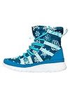 Nike Girl Roshe One Hi Print (GS) Blue Shearing Boots (807744-400) (6.5 Big Kid M BRIGADE BLUE/BL LAGOON-CP-WHT)